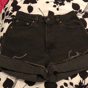 Cutoff Levi Shorts